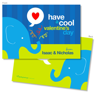 Spark & Spark Valentine's Day Exchange Cards - A Cool Valentine's Day Spark & Spark Valentine's Day Exchange Cards - A Cool Valentine's Day